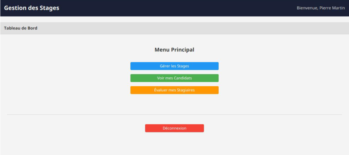 Système de Gestion des Stages (StagEase)